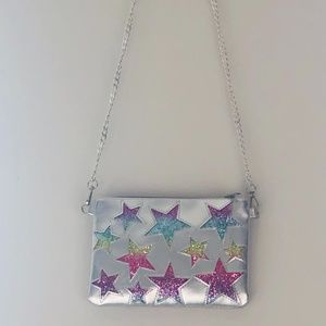 Kids sparkly star puse.